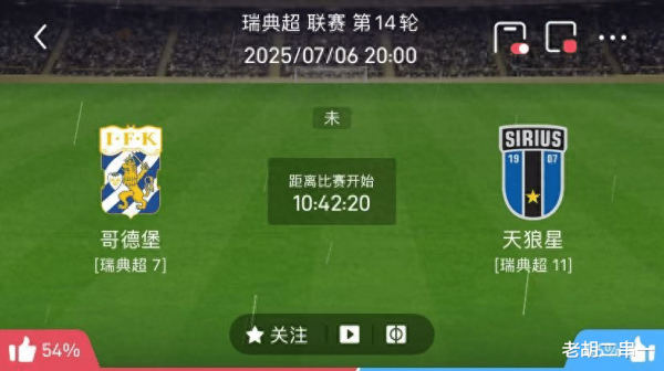 兴启网 【今日赛事】3串: 哥德堡历史交锋劣势, 西雅图体能隐患(附扫盘)