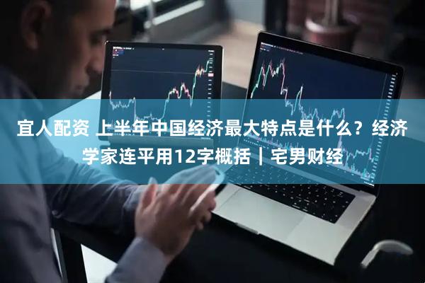 宜人配资 上半年中国经济最大特点是什么？经济学家连平用12字概括｜宅男财经