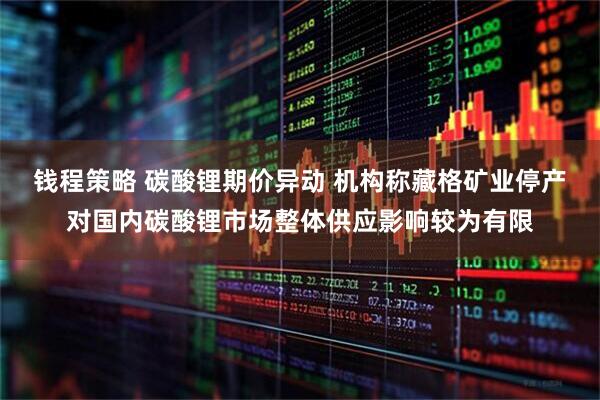 钱程策略 碳酸锂期价异动 机构称藏格矿业停产对国内碳酸锂市场整体供应影响较为有限