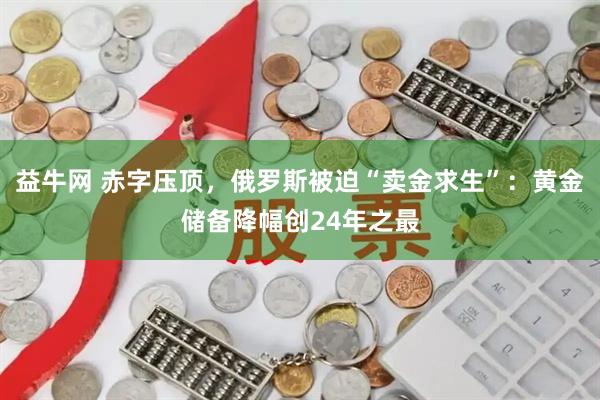 益牛网 赤字压顶，俄罗斯被迫“卖金求生”：黄金储备降幅创24年之最